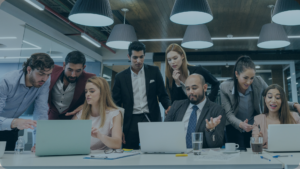 brand messaging FAQ - brand messaging frequently asked questions - group of people working on brand messaging